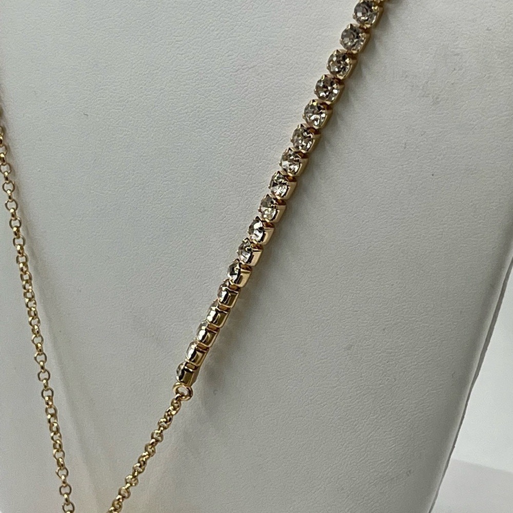 Betsy Johnson Pink Strawberry Red Rhinestone Baby Cakes Necklace Gold Tone New - Picture 9 of 13